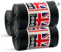 100 Heavy Duty Refuse Sacks 100L Strong Black Bin Bags Rubbish Waste Liners