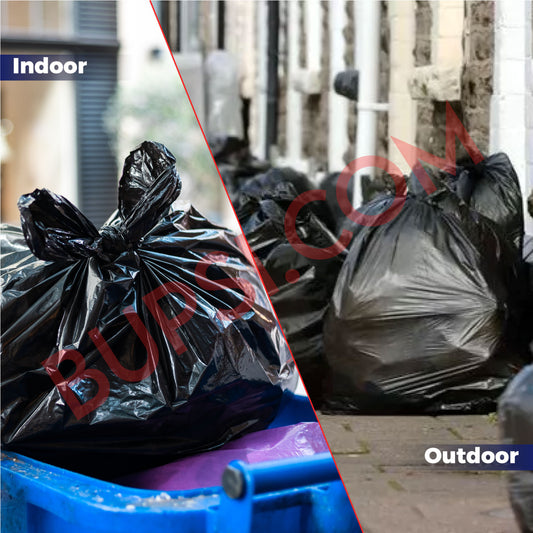 HOME CIRCLES 20 Black Bin Bags – 100L